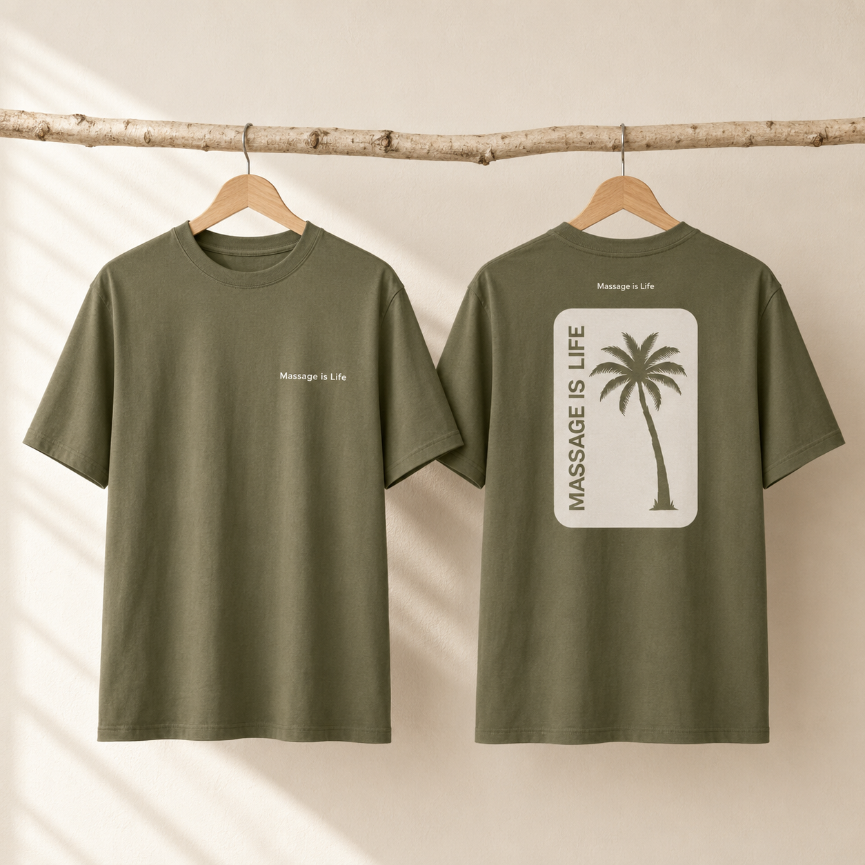 Palm Retro T-Shirt bio