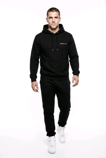 Sweat à capuche homme Typo Massage