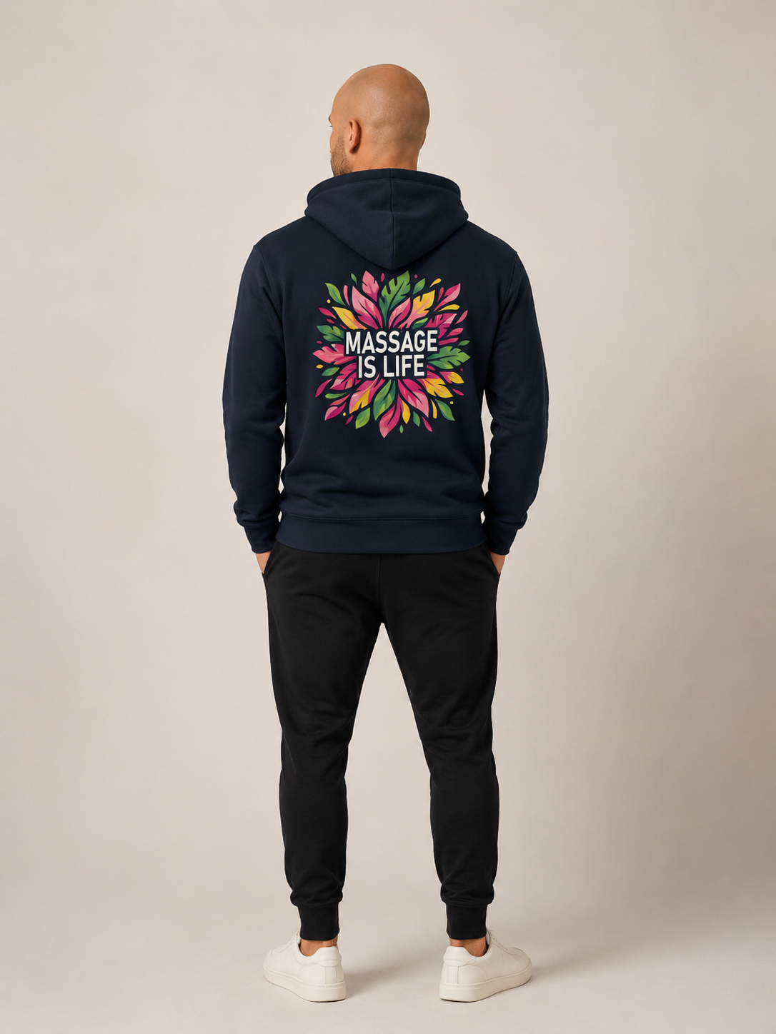 Sweat à capuche homme Bloom bio