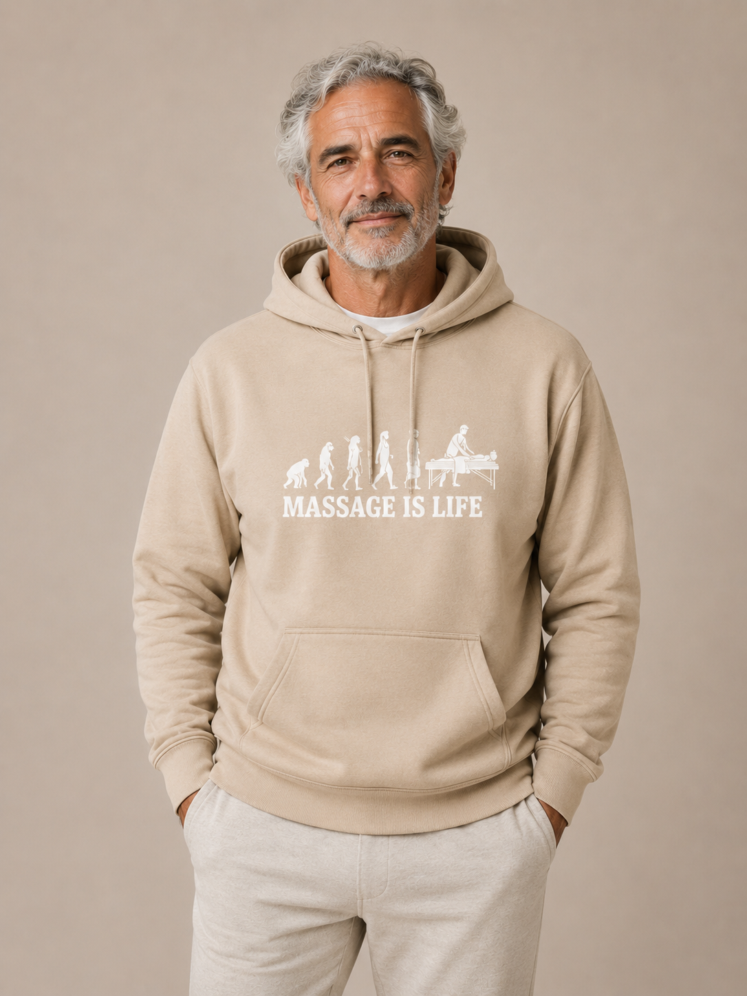 Sweat à capuche homme Classic Evo bio