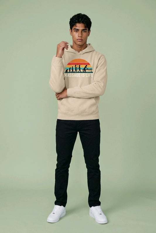 Sweat à capuche homme Sunset Evo bio