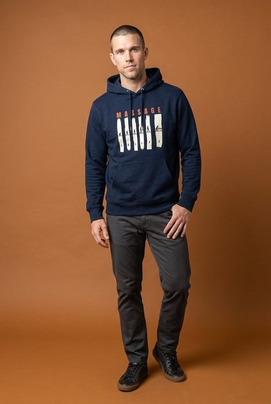 Sweat à capuche homme Brush Evo bio
