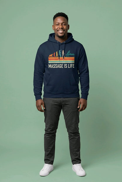Sweat à capuche homme Color Evo bio