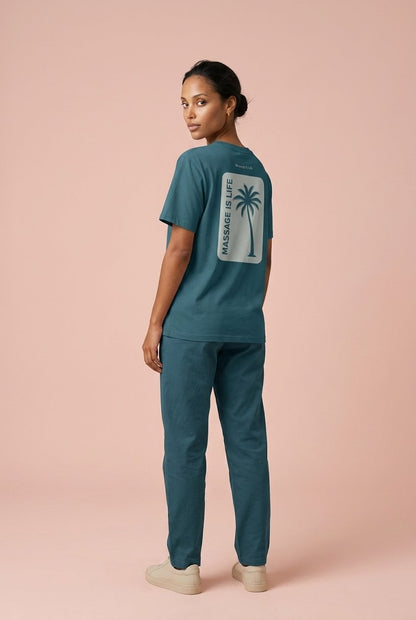 Palm Retro T-Shirt bio