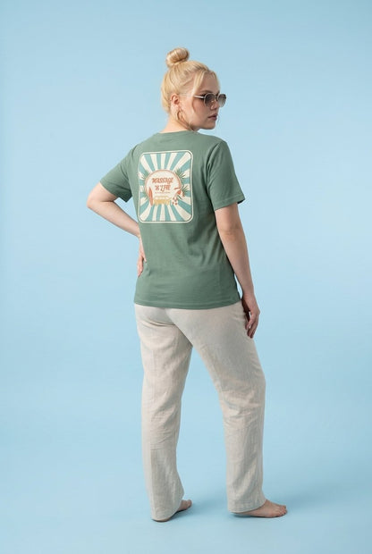 T-shirt Femme Retro Flow bio