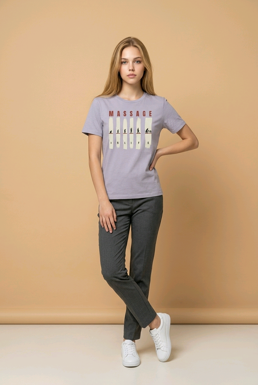 T-shirt Femme Brush Evo bio