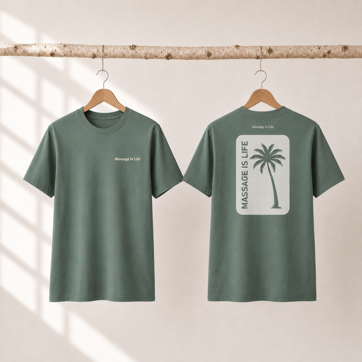 T-shirt Femme Palm Retro bio