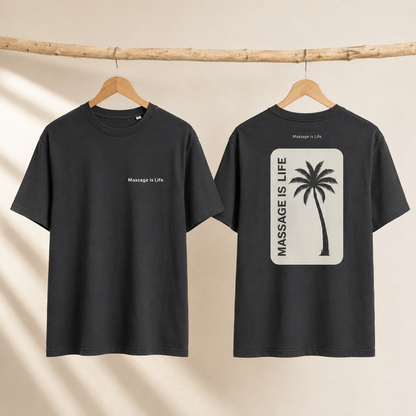 Palm Retro T-Shirt bio
