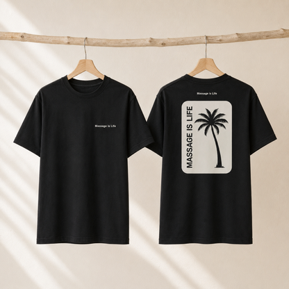 Palm Retro T-Shirt bio