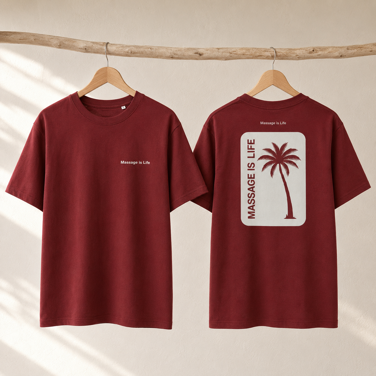 Palm Retro T-Shirt bio