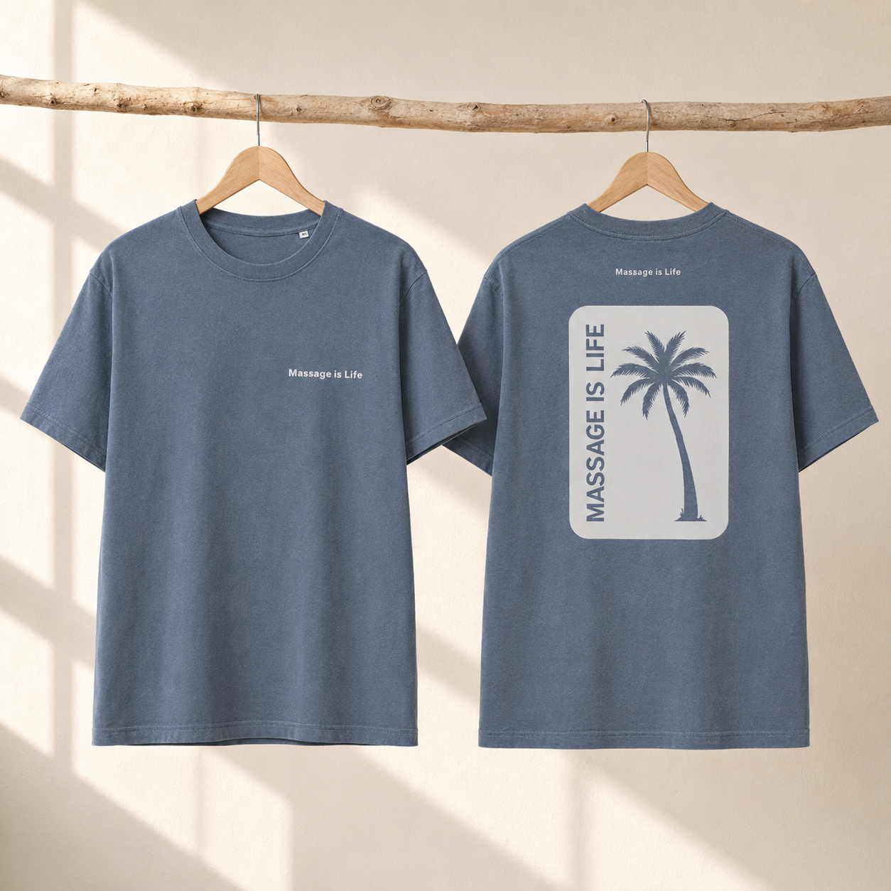 Palm Retro T-Shirt bio
