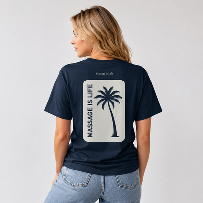 Palm Retro T-Shirt bio