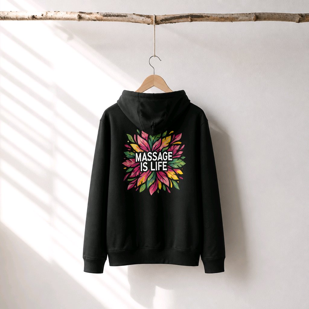 Sweat à capuche homme Bloom bio