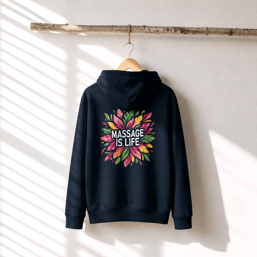 Sweat à capuche homme Bloom bio