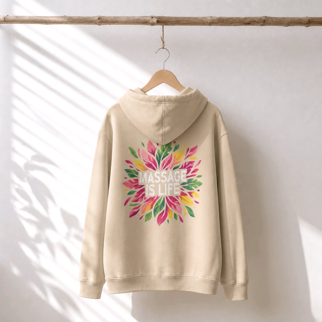Sweat à capuche homme Bloom bio
