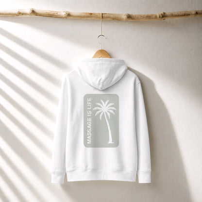 Sweat à capuche Palm Retro bio