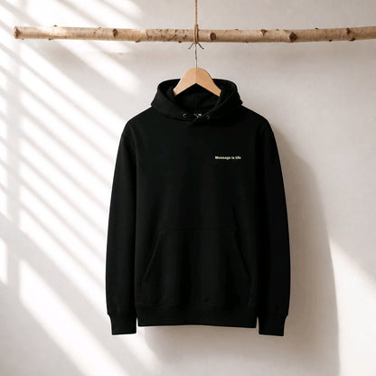 Sweat à capuche homme Retro Flow bio