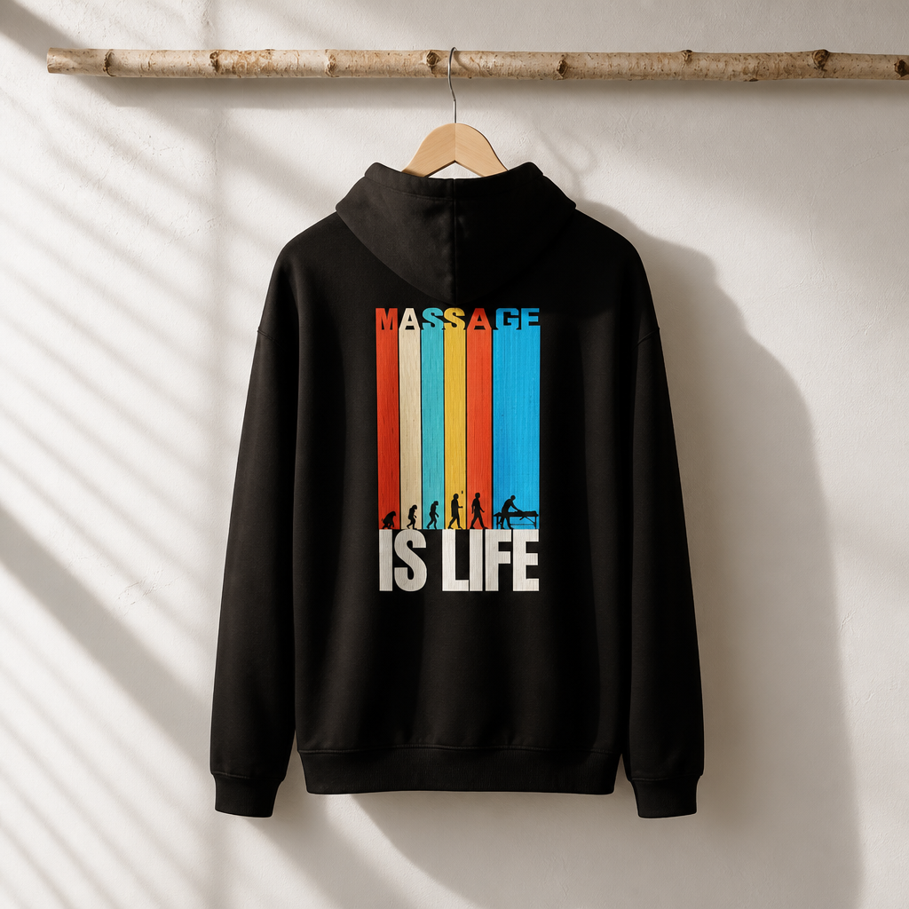 Sweat à capuche homme Stripes Evo bio