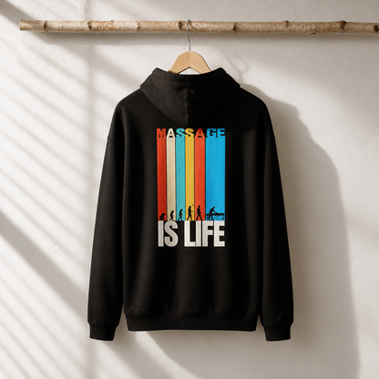 Sweat à capuche homme Stripes Evo bio
