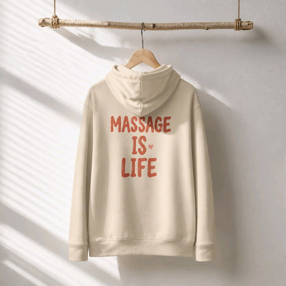 Sweat à capuche homme Typo Love bio