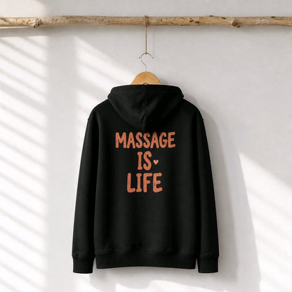 Sweat à capuche homme Typo Love bio