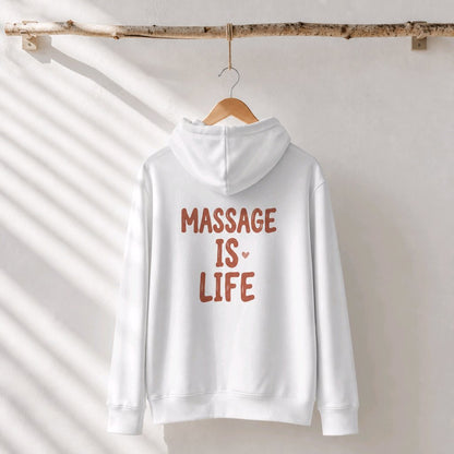 Sweat à capuche homme Typo Love bio