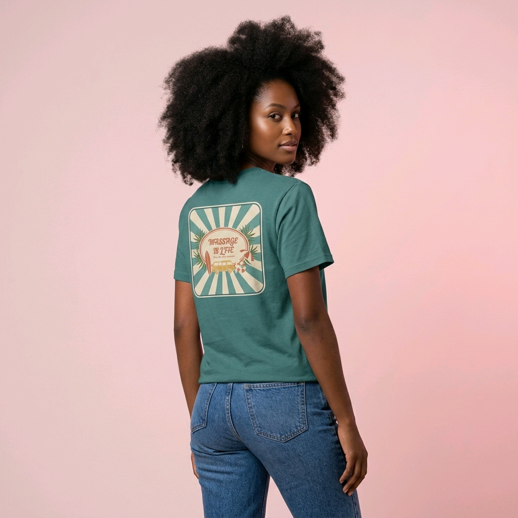 T-Shirt Retro Flow bio
