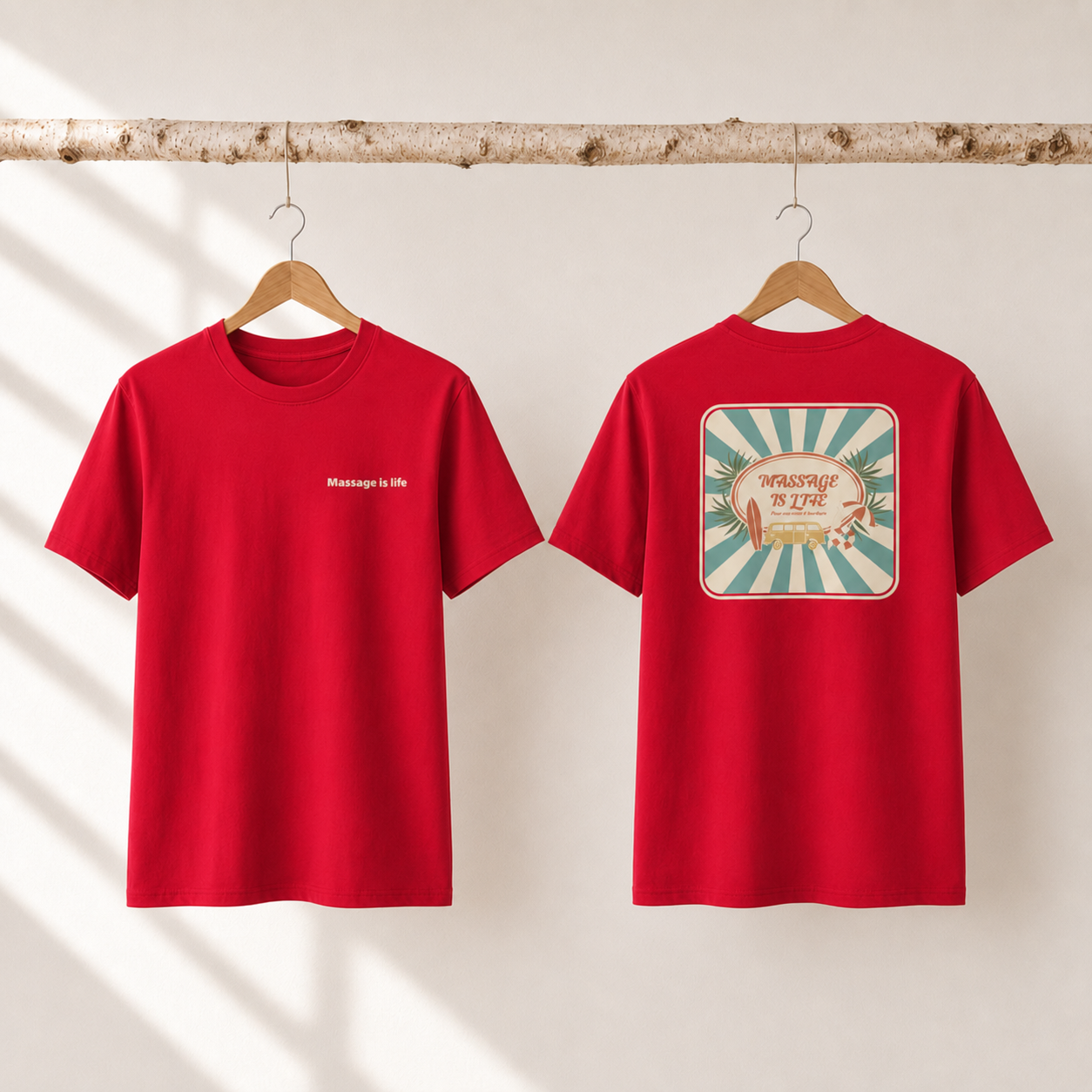 T-Shirt homme Retro Flow bio