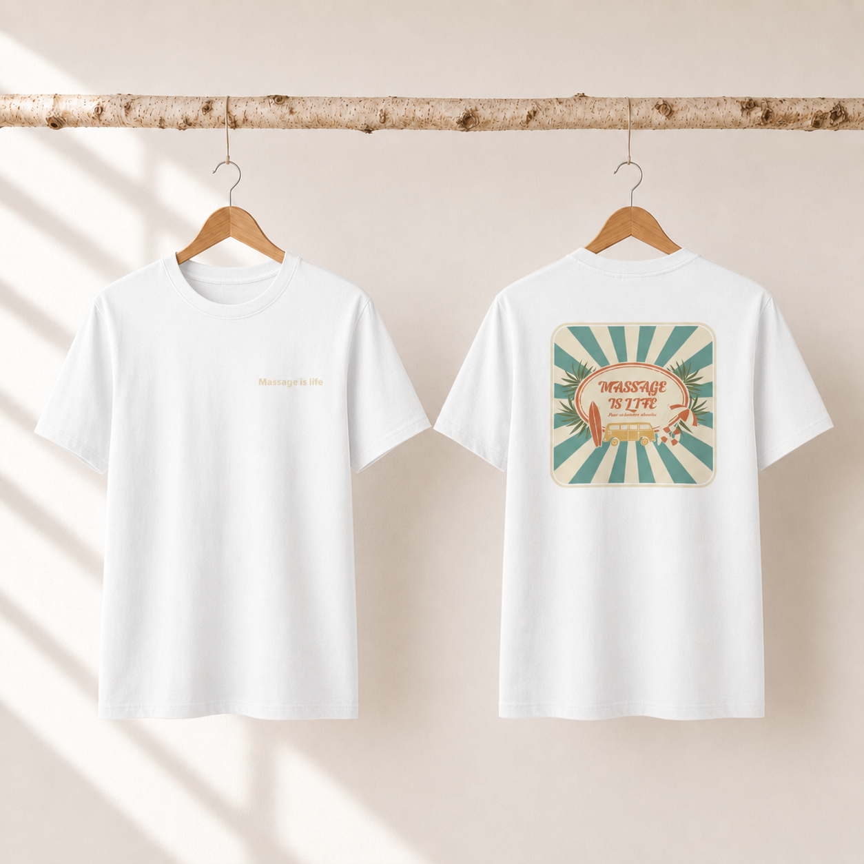 T-Shirt homme Retro Flow bio