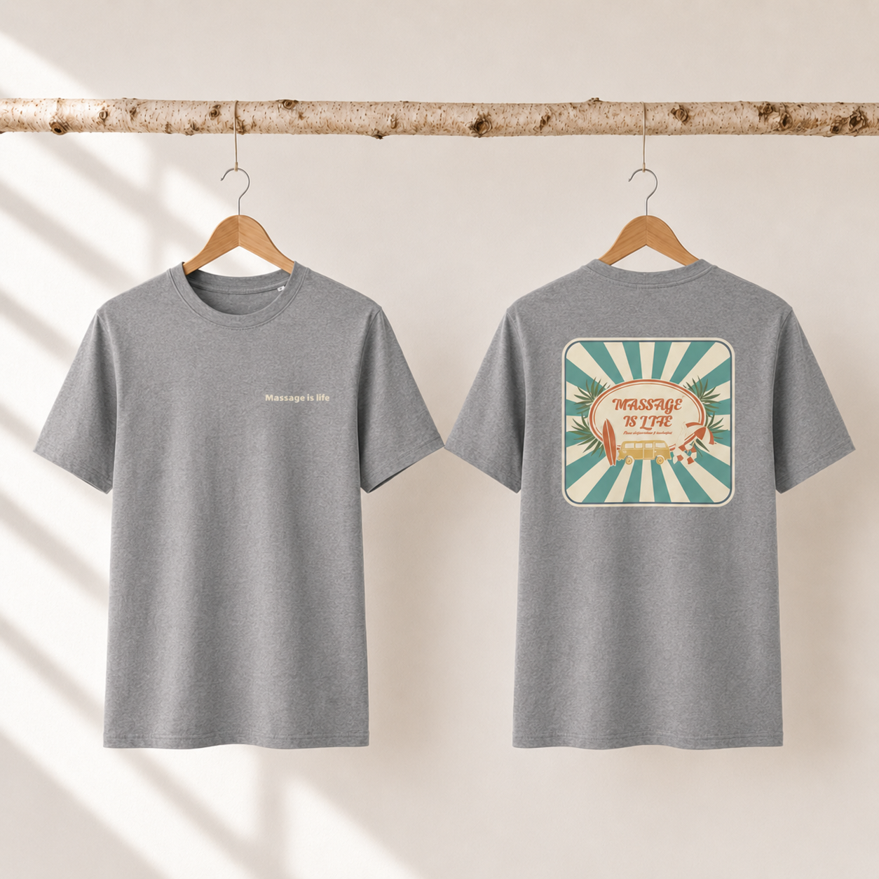T-Shirt homme Retro Flow bio