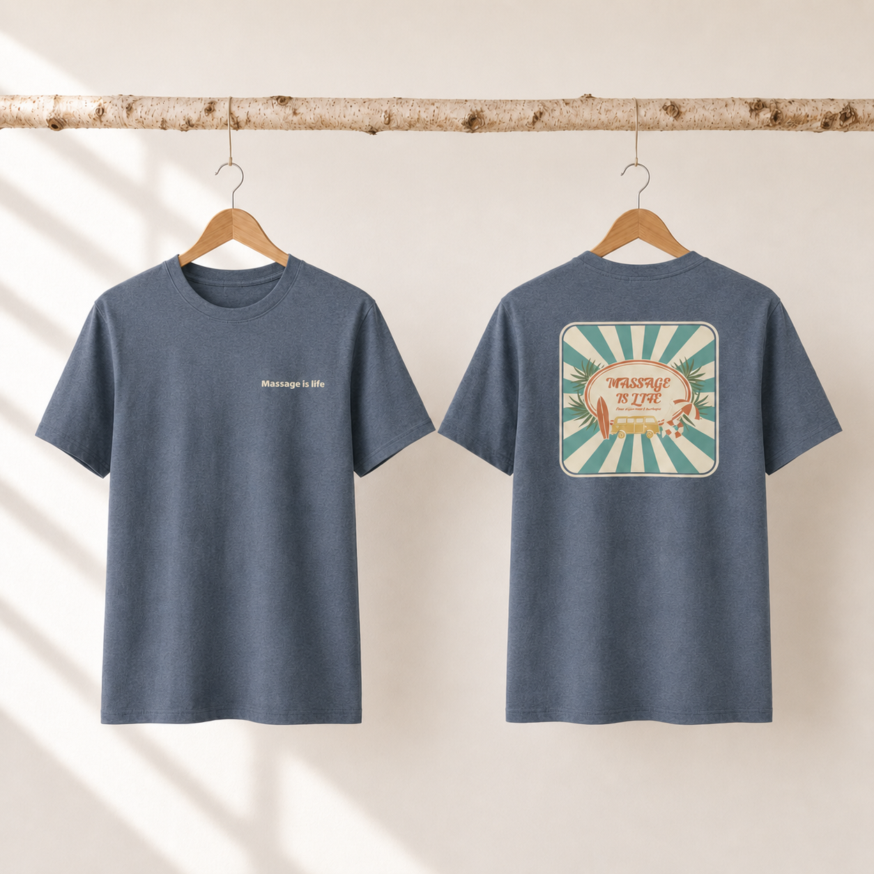 T-Shirt homme Retro Flow bio