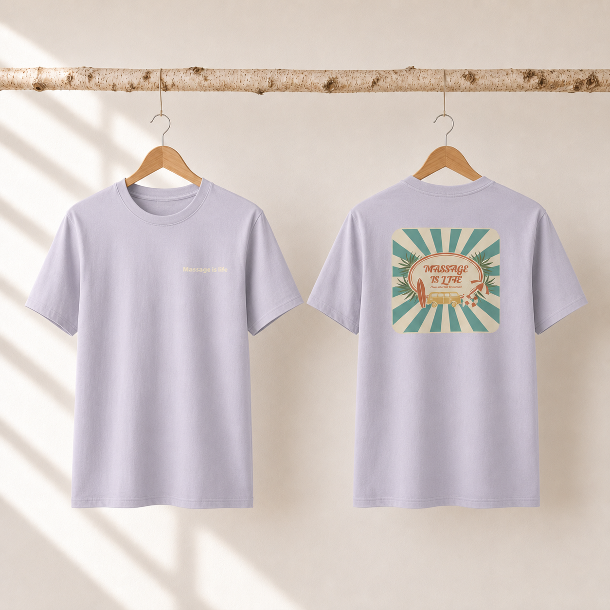 T-Shirt homme Retro Flow bio