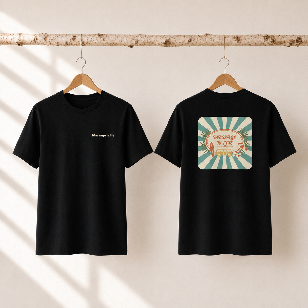 T-Shirt homme Retro Flow bio