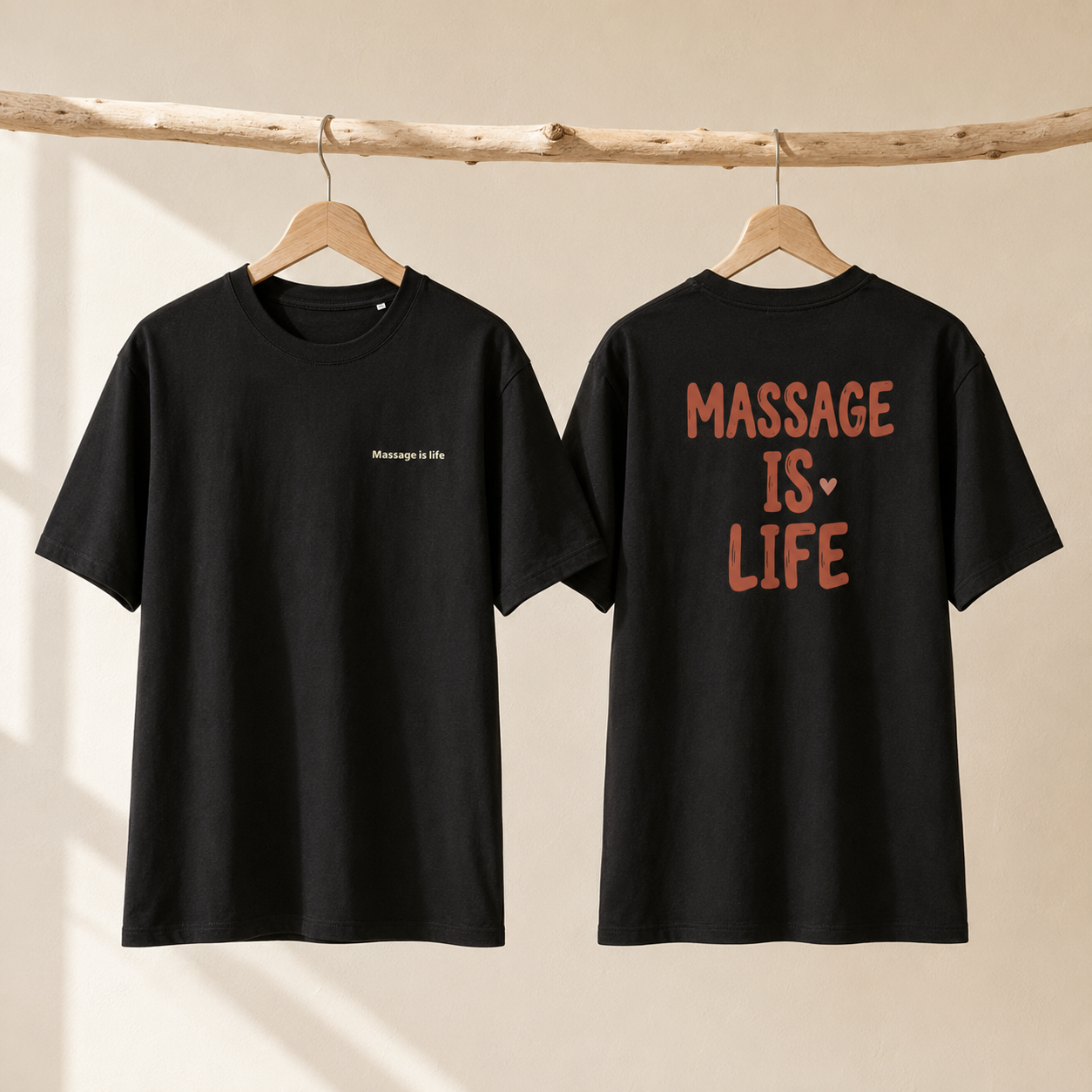 T-Shirt homme Typo Love bio