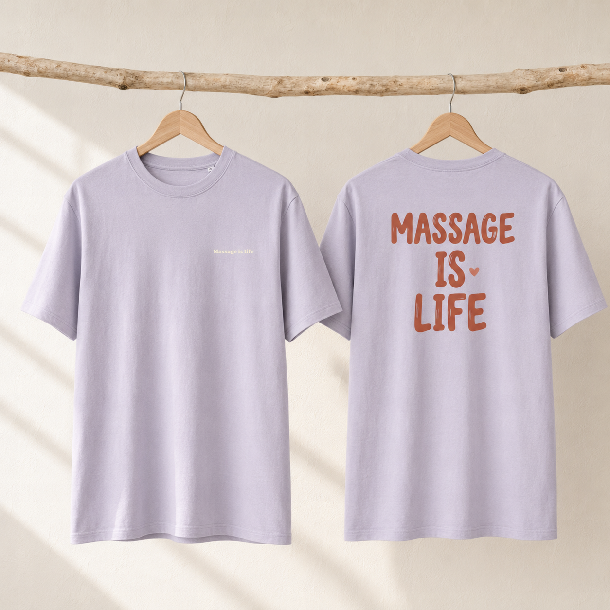 T-Shirt homme Typo Love bio