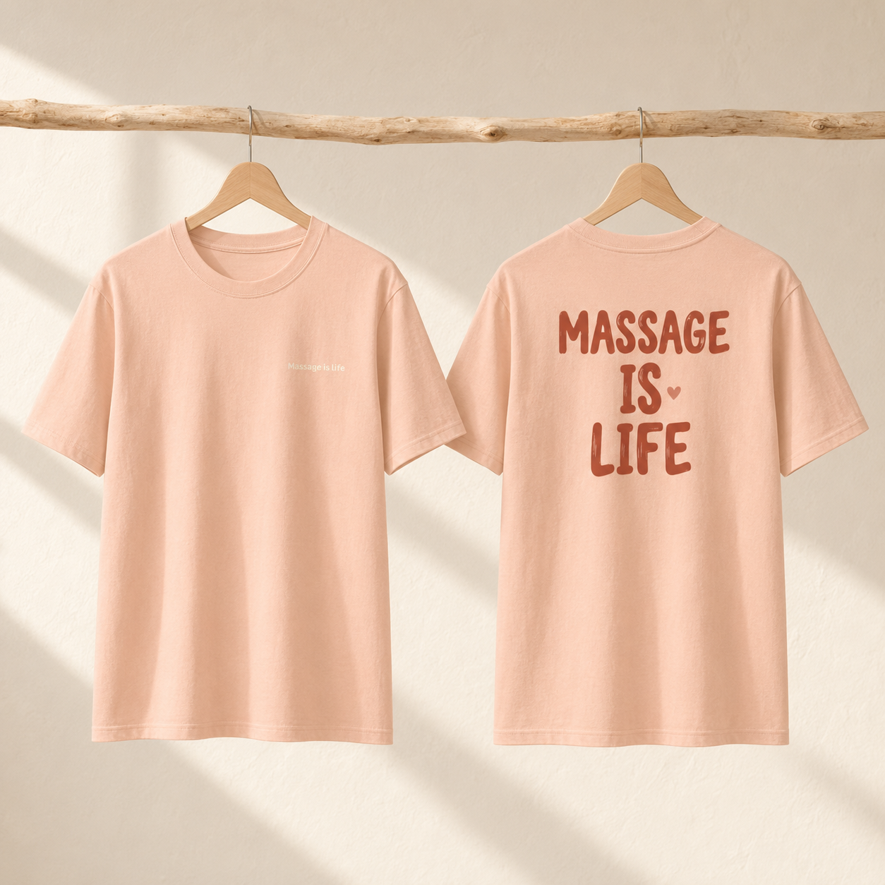 T-Shirt homme Typo Love bio