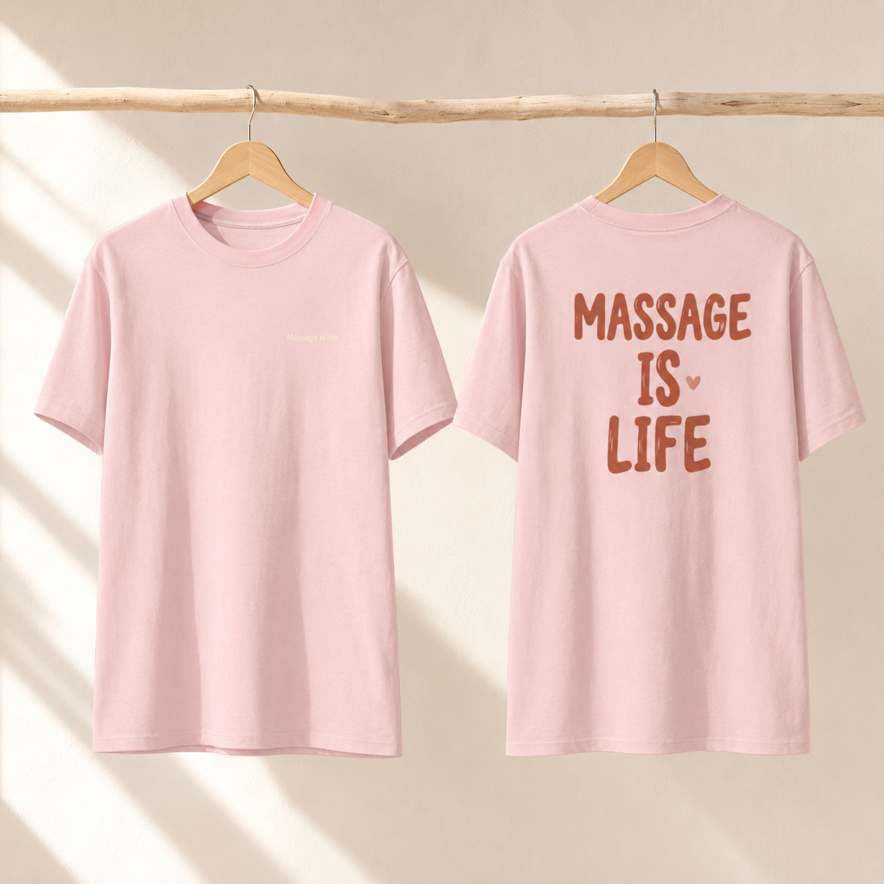 T-Shirt homme Typo Love bio