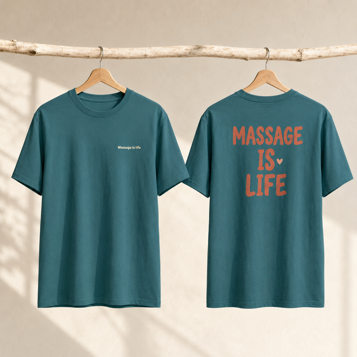 T-Shirt homme Typo Love bio