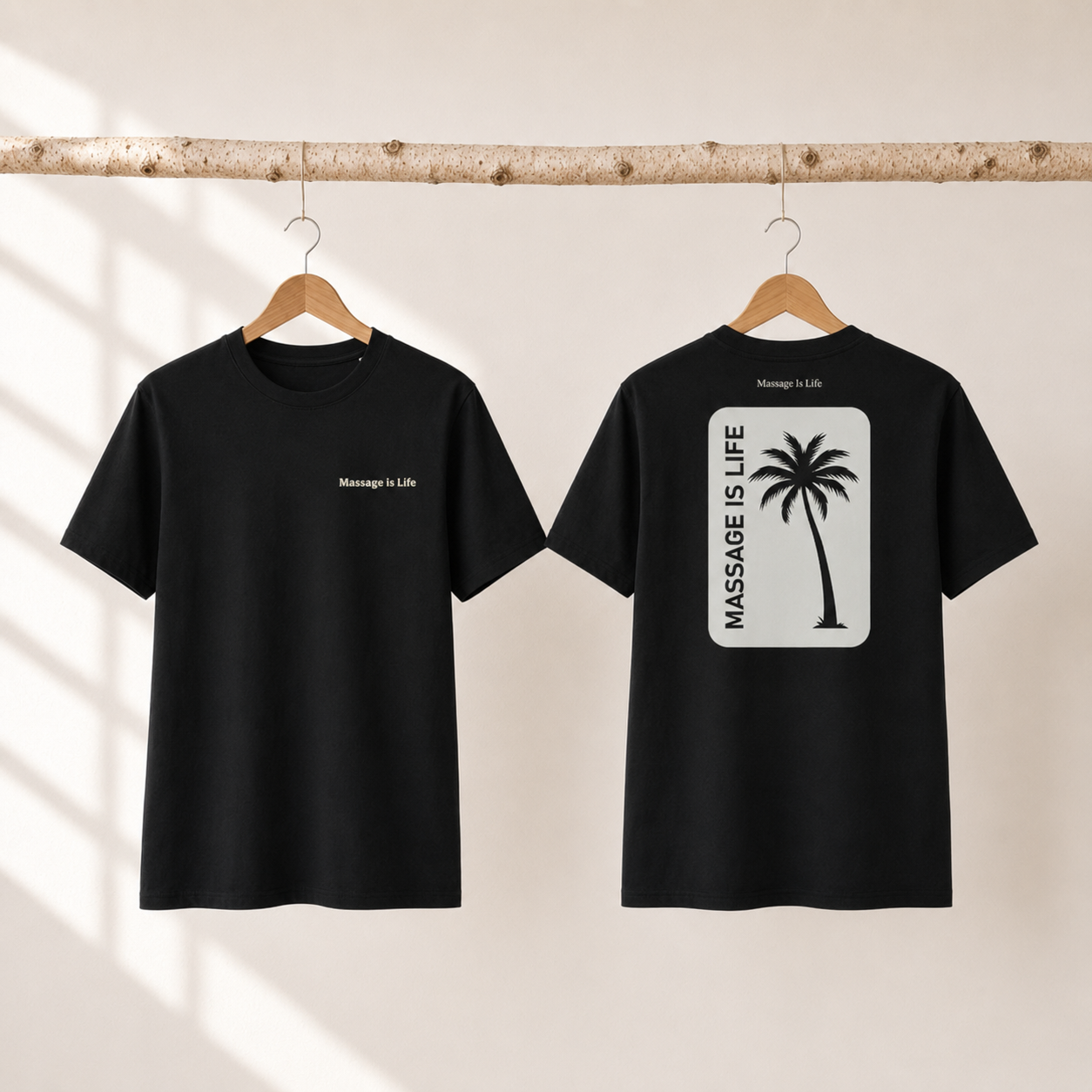 T-shirt Femme Palm Retro bio