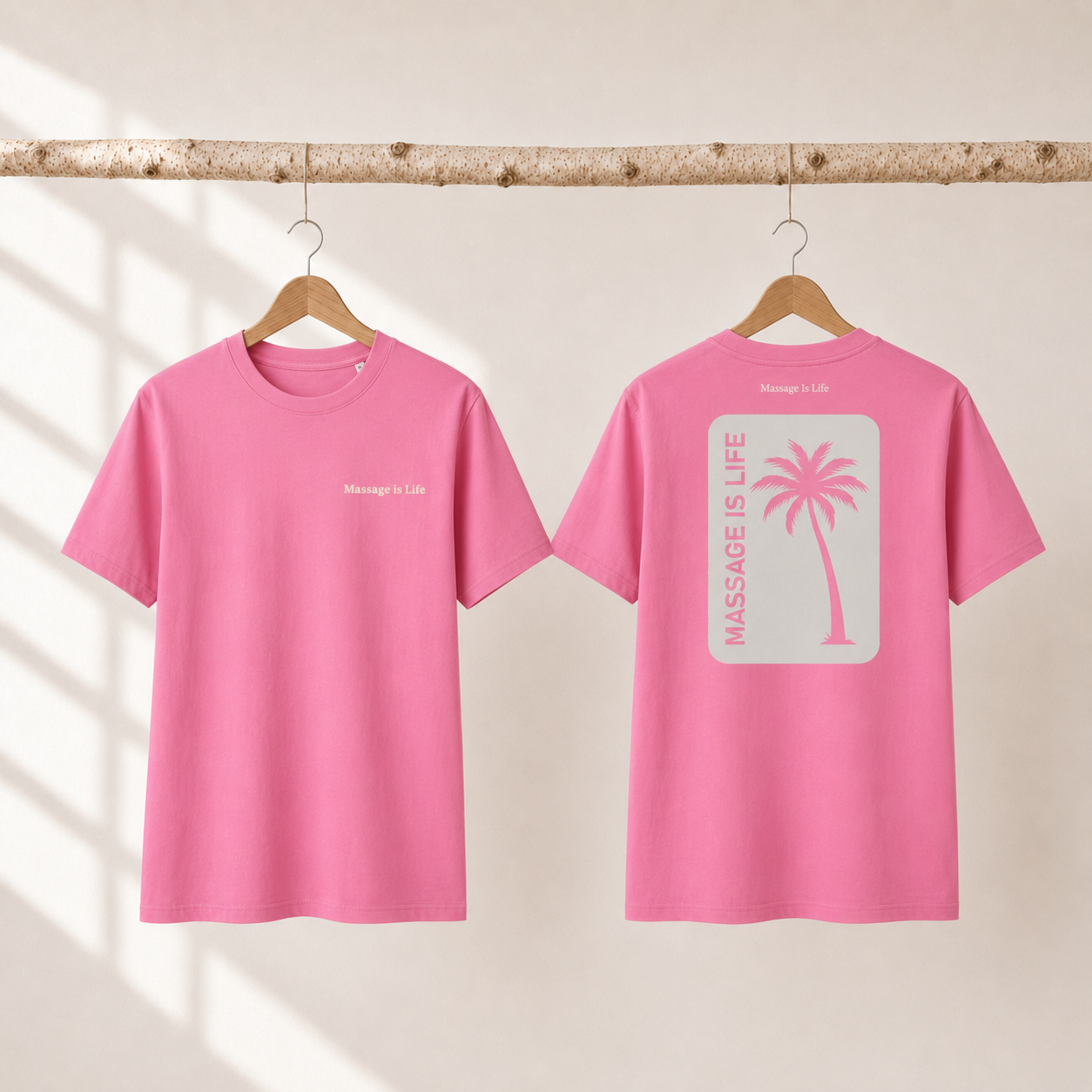 T-shirt Femme Palm Retro bio