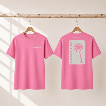 T-shirt Femme Palm Retro bio