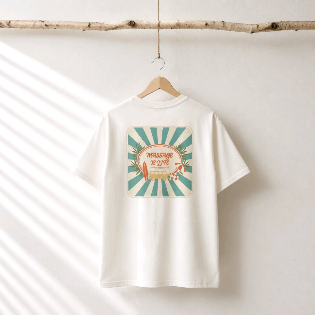 T-shirt Femme Retro Flow bio