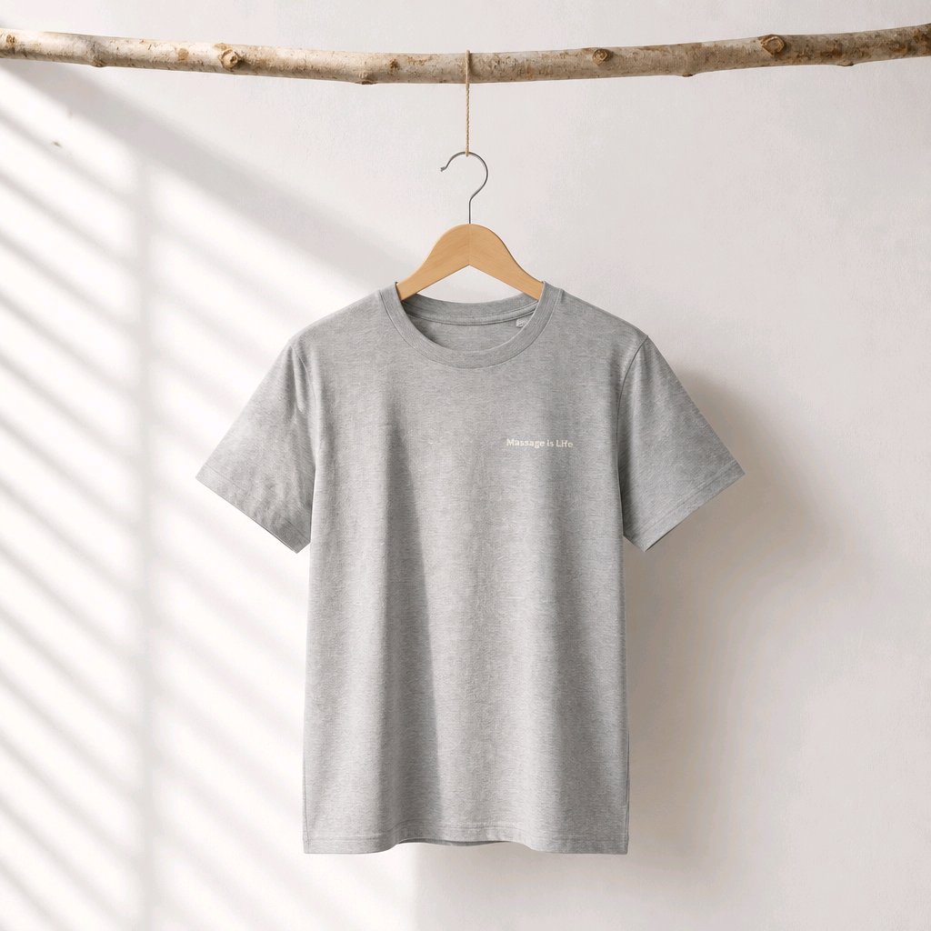 T-shirt Femme Typo Massage bio