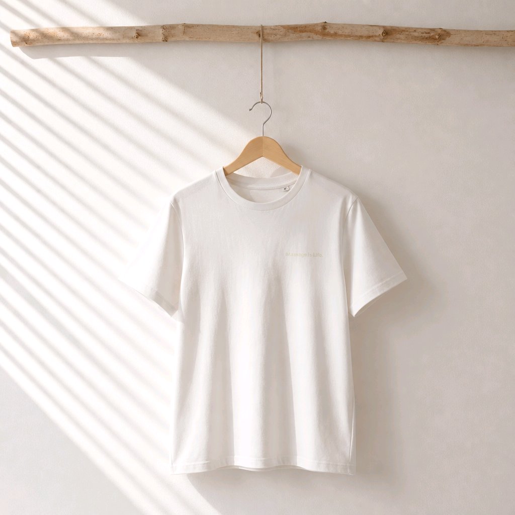T-shirt Femme Typo Massage bio