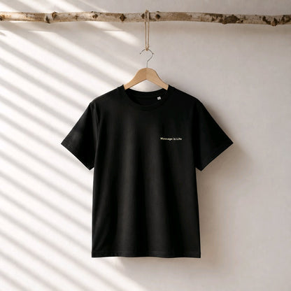 T-shirt Femme Typo Massage bio