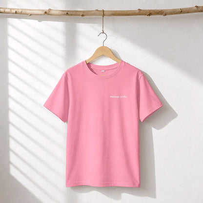 T-shirt Femme Typo Massage bio