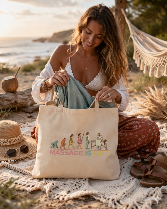 Tote Bag Massage Is Life Evo bio