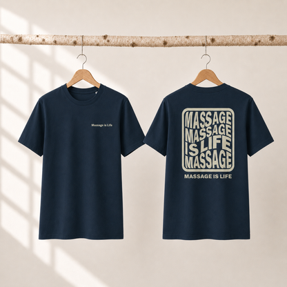 Typo Massage T-Shirt homme bio