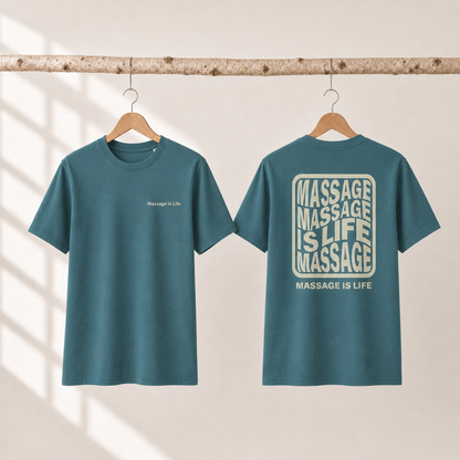 Typo Massage T-Shirt homme bio