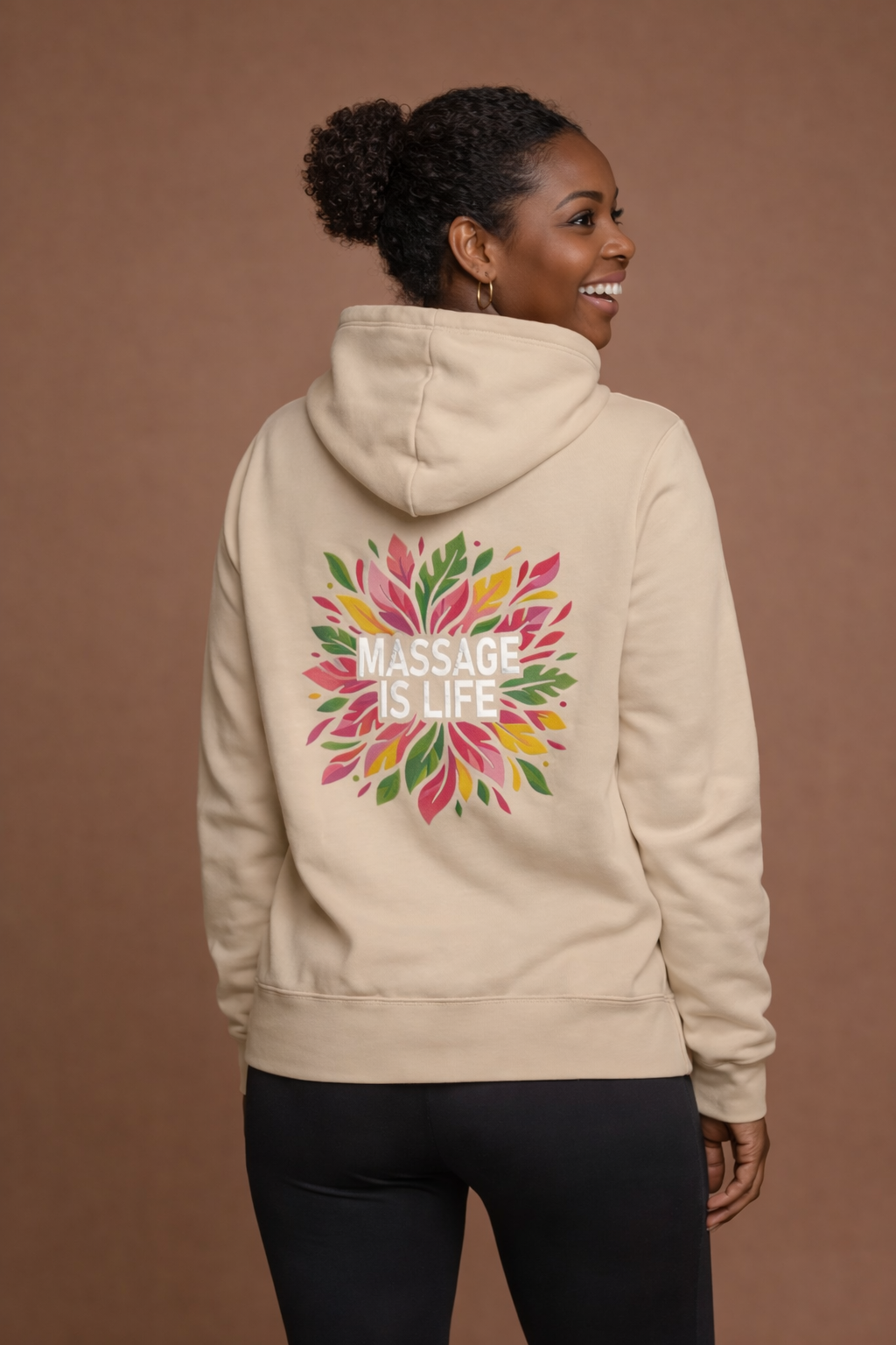Sweat à capuche Bloom bio